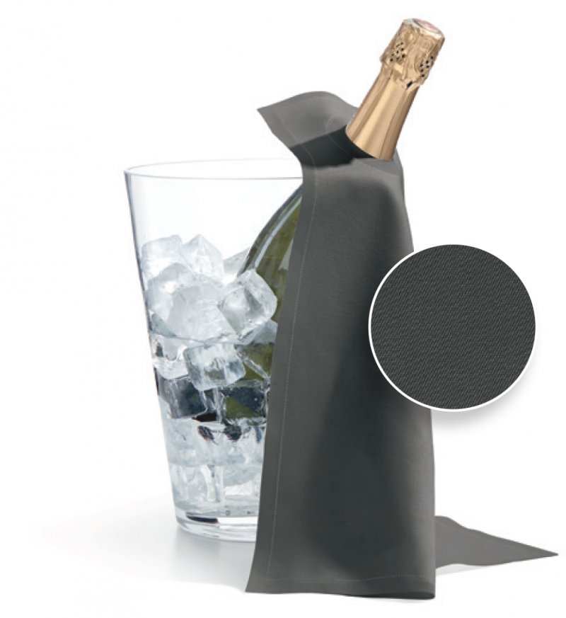 Кърпа за бутилка - 40/40см - LUX Сива  Roll drap